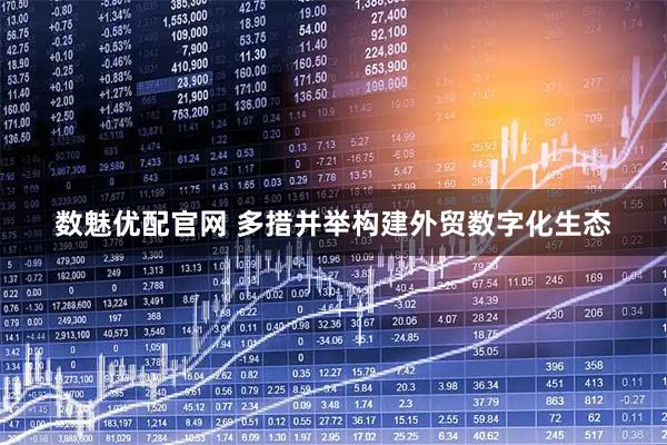 數魅優配官網 多措并舉構建外貿數字化生態